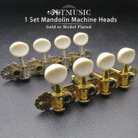 Mandolin Tuning Keys หัวเครื่องจูนเนอร์ปุ่มปรับแต่งหมุดสำหรับ Mandolin Instrument Goldnickel Plated