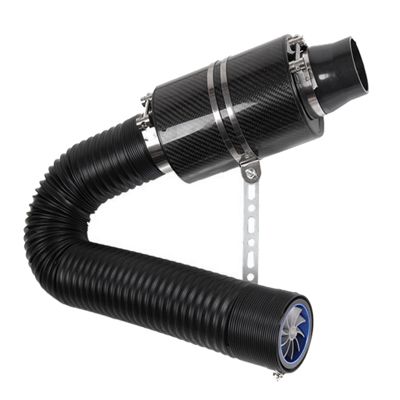 3Inch Air Filter Airbox Sport Luftfilter Cold Air Intake Universal Set with Fan for All Cars