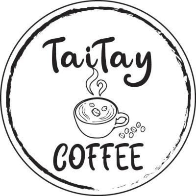 TaiTay Coffee สติ๊กเกอร์ติดแก้วกาแฟ ฉลากสินค้าแบบใส