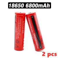 【In-demand】 legoalbest mall Liion แบตเตอรี่ชาร์จได้สำหรับไฟฉาย Led Batery Litio,แบตเตอรี่100% 18650 V 3.7 MAh ของแท้6800 + ที่ชาร์จ