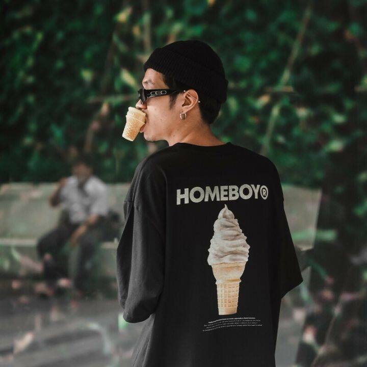 homeboy-เสื้อยืดผู้ชายลาย-icecream-9124