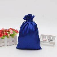 Drawstring Jewelry/Hair/Bundles/Packaging Pouches Soft Reflective Silk High-grade Sachet Custom Logo