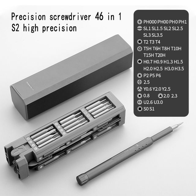 145-in-1-screwdriver-combination-set-magnetic-screwdriver-bit-torx-hexagonal-phone-pc-precision-repair-hand-tool-screwdriver
