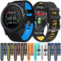 ◘✕❍ Quick release Watchband For Garmin Enduro 2/Epix/MARQ Sport Silicone Band For Garmin Descent Mk2/Mk1/G1 26mm 22mm Strap Bracelet