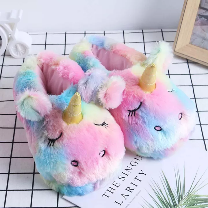 unicorn slippers adults