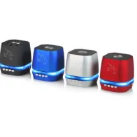 Music D.J. T-2306A ลำโพงบลูทูธขนาดเล็ก มีไฟ LED Light สามารถเล่นเพลงจาก TFCard/USB mini bluetooth speaker