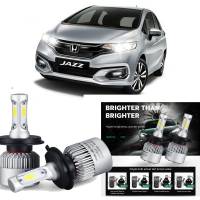 สำหรับ Honda Jazz (GE,GG,GP) 2008-2023 (ไฟฉายคาดศีรษะ) S2ไฟ LED 80W โคมไฟหลอดไฟหน้า S2 6000K ไฟหน้าสีขาว