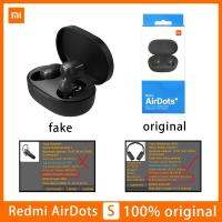 【Undine earphone】หูฟัง Xiaomi Redmi Airdots S TWS Bluetooth5.0ของแท้100ชุดหูฟังสเตอริโอสำหรับเล่นเกมพร้อมไมโครโฟนระบบตัดเสียงรบกวนแบบแอคทีฟ