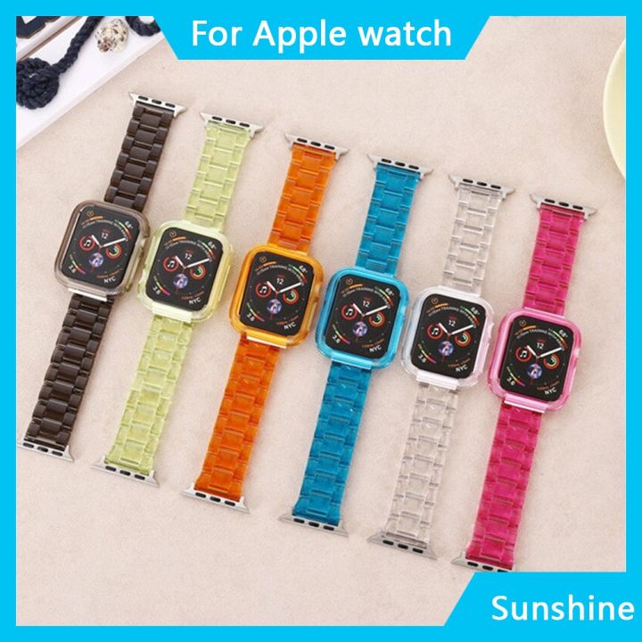 ส่งไวจากไทย-สายนาฬิกาข้อมือ-ใส-และฝาครอบป้องกัน-สําหรับ-apple-watch-ขนาด-38-มม-42-มม-สำหรับ-iwatch-band-5-4-3-2-1-se-correa-ขนาด-40-มม-44-มม-se-6-white-44mm-sาคาต่อชิ้น-เฉพาะตัวที่ระบุว่าจัดเซทถึงขายเ