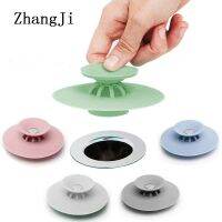 【hot】 Silicone Floor Drain Hair Catcher Sink Plug Strainer Stopper Household Basin Bathtub Supplies Accessories