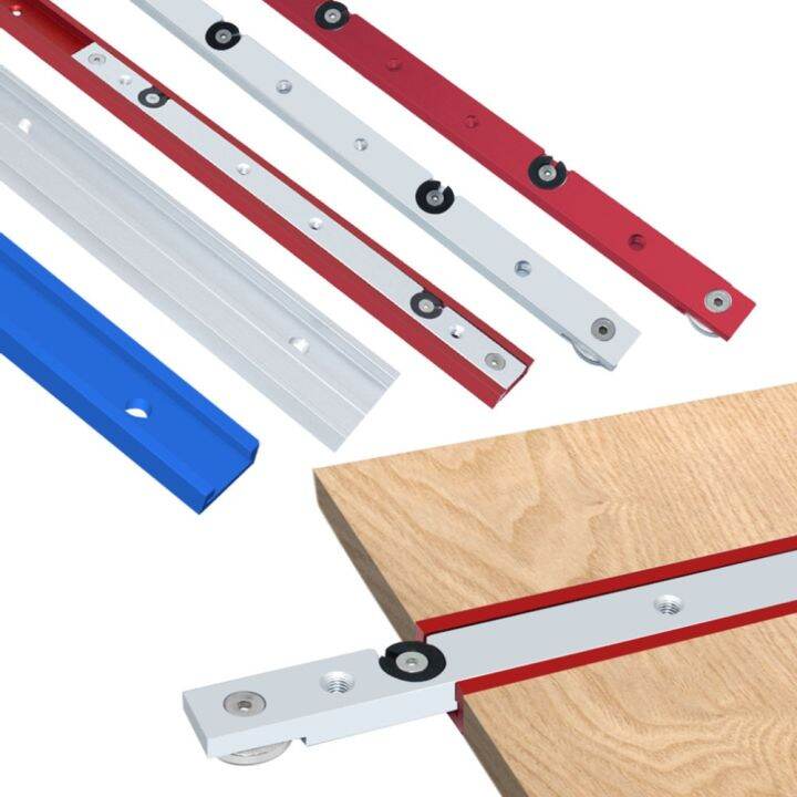 Aluminum Alloy T Tracks Woodworking Ttrack Miter TBar TSlot TSlider