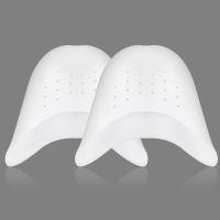 Foot Tip Breathable Absorbing Ballet Silicone Dancing Air Hole Protector Dance Point Pad High Heel