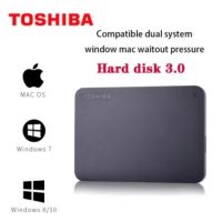 ผลิตภัณฑ์ที่ผ่านการรับรอง Toshiba 2TB 1TB ฮาร์ดไดรฟ์ภายนอก USB 3.0ฮาร์ดดิสก์ภายนอกฮาร์ดไดรฟ์พกพา HDD