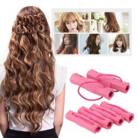 【ATG】ที่ม้วนผม DIY Wavy HairHome Use SoftCurler Rollers เครื่องมือจัดแต่งทรงผม6ชิ้น