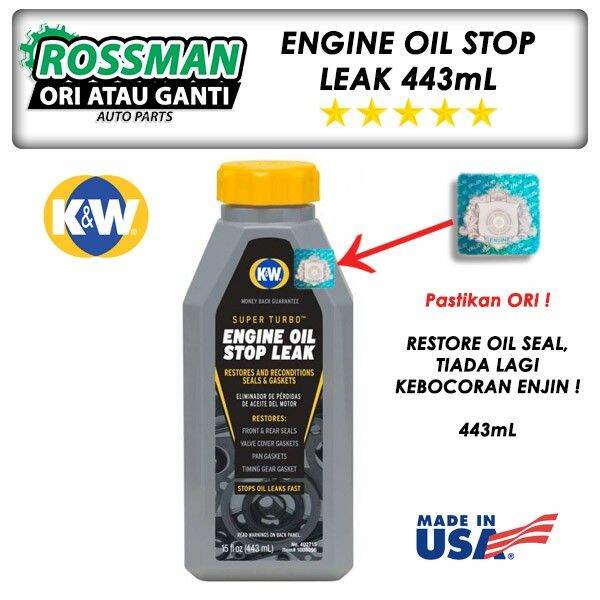 Original KW SteerX Power Steering Stop Leak Merawat Kebocoran Steering Rack (444mL) Lazada