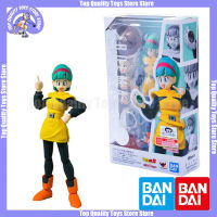 Bandai ในสต็อก Original S.h.figuarts Z Bulma Namekian Action Figure ตุ๊กตาสะสม Anime Figurine รุ่นของขวัญน่ารัก