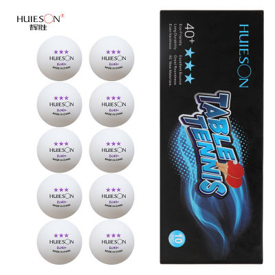 10pcspack 3-Star Professional DJ40mm 2.8g Table Tennis Ping pong Ball White Orange Amateur Advanced Training competition Ball