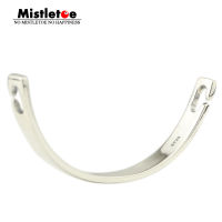 Mistletoe 925 Sterling Silver Bangle Link Fit European Bracelet Jewelry