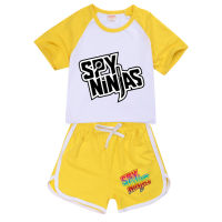 Spy ninjas Casual Sports Children Clothing Boys Girls Tops Sets For Kids