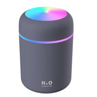 300ml USB Air Humidifier Mini Ultrasonic Humidifier Aroma Essential Oil Diffuser 7 Colors Night Light Purifier Home Mist Maker