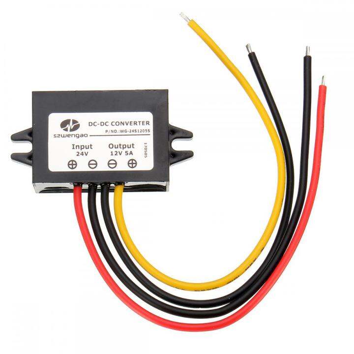 Waterproof Adaptor Buck Converter 24V To 12V DC 5Amp 5A 60W Step Down