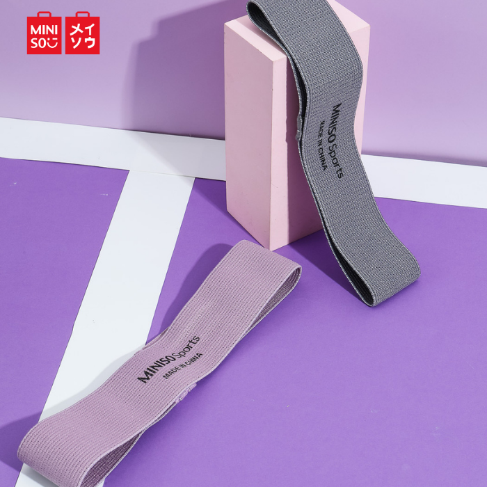 MINISO Sports Yoga Accessories hip and leg resistance band Lazada PH