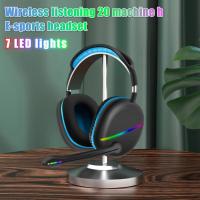 Upgrade Headset Gamers LED Light Noise Cancelling Stereo Gaming Headphones With Microphone Casque For PS4 PC Xbox One PS5