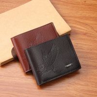 Mens Wallet Short Multi-card Coin Purse Fashion Casual Male Youth Thin Horizontal Soft Wallet Men PU Leather Multiple Slot