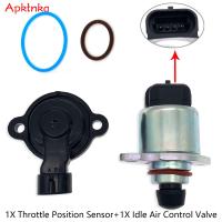 1Pc รถเซ็นเซอร์ตำแหน่งคันเร่ง17106809พร้อม1X Idle Air Control Valve 17113598สำหรับ Chevy Suburban 1500 Tahoe Pontiac Firebird