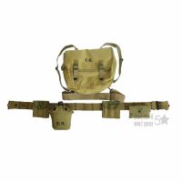 MILITARY WWII WW2 US ARMY SOLDIER CARBINE MAGAZINE POUCH M36 HAVERSACK SET MILITARY FIELD EQUIPMENT WAR REENACTMENTS