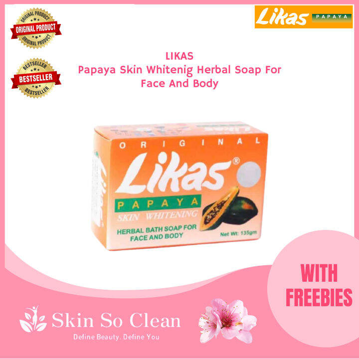 ! SKIN SO CLEAN Original Likas Papaya Soap 135g Lazada PH