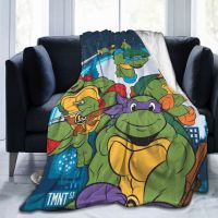 2023 in stock Teenage Mutant Ninja Turtles Blanket Ultra Soft Throw Flannel Blanket Warm Printed Fashion Washable Blanket for Bed Couch Chair Living Room，Contact the seller to customize the pattern for free