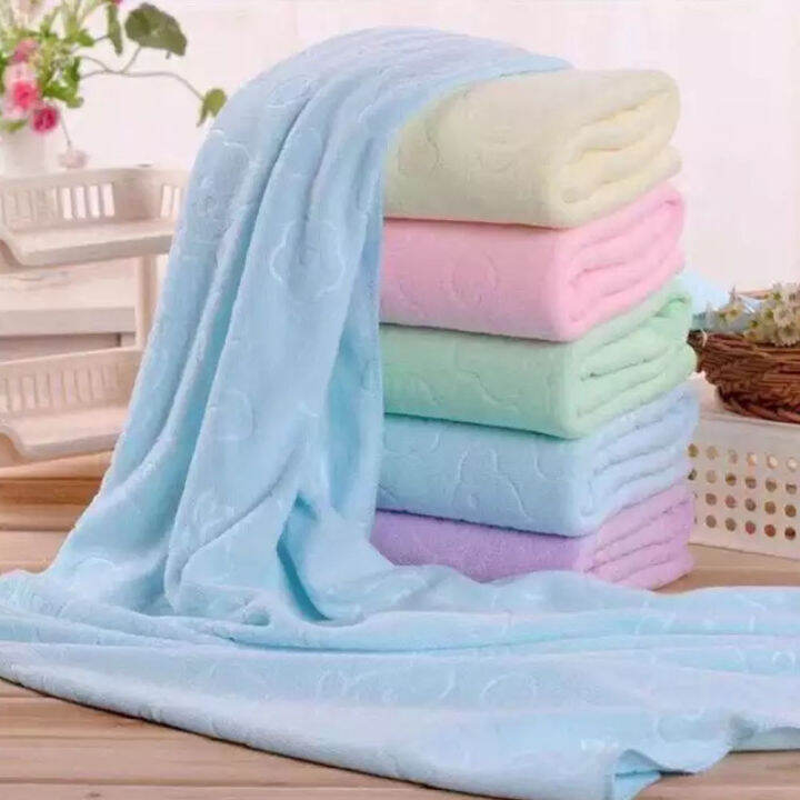 70x140cm Microfiber Towel Korean Three Seconds Dry Bath Towel Bath ...