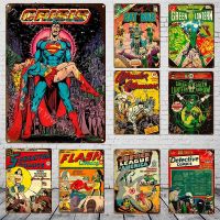 9527 Superhero 9527 Comic Poster Tin Sign Metal Plaque Wall Decor Man Cave Home Wall Living Room Decor，Contact the seller, free customization