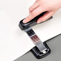 Deli High Quality 360° Rotatable Manual Stapler Universal Staple School Office Supply Business Stationery Student Binding Tool Staplers Punches