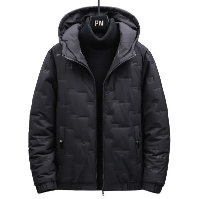 Winter New Waterproof Thick Warm Parkas Men Autumn Fashion Solid Color Hoodied Jacket Coat Men Casual Brand Jacket Men 5XL