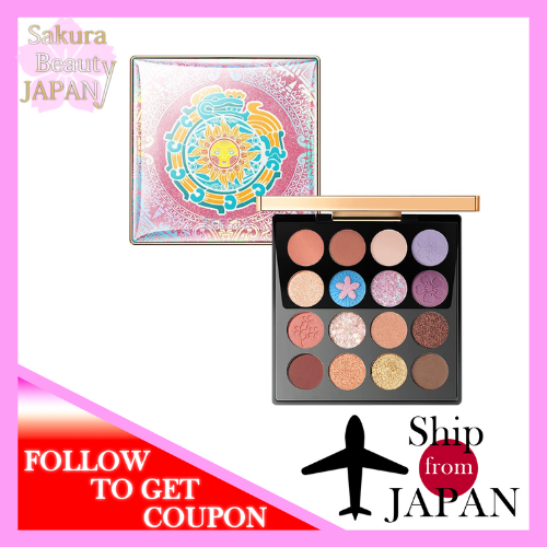 ZEESEA Gambar "Maya" Eyeshadow Palet 16 Warna Perona Mata (02 Dewi) 18G Nada Dimensi Palet