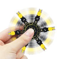 Fidget Spinner Decompression Toy Transformable Practical ABS Hand Spinner Fingertip Top Mechanical Gyro Sensory Toys Supplies