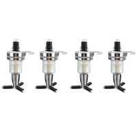 4Pcs 45Ml/1.5Oz Bar Butler Wall Mounted Replacement Nozzle Shot Dispenser for Revolving Liquor Bottle Holder