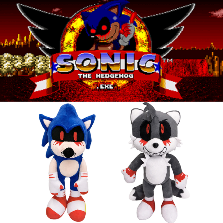 40cm Sonic E X E Game Spirit Hell Sonic Plush Doll Plush Toy Doll