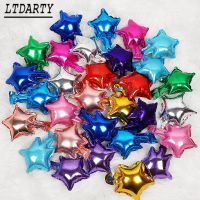 5" Mini Mixed Color Heart Pentagram Balloons Making Flowers Bouquet Cake Decorating Eid Valentines Day Party Supplies Balloons