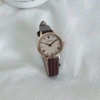 British style retro watch for high school girls ins high-looking student niche design Roman scale small dial