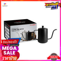 กาดริปกาแฟ สแตนเลสสีดำ 600 มล.Stainless Steel Coffee Drip Kettle Black 600 ml