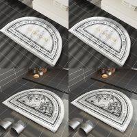 Ins hot Bath Mat Bathroom Non-slip Car Soft Comfortable Bedroom Toilet Door Mat Bathtub Absorbent Rugs Home Floor Decor