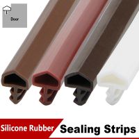 【LZ】 Silicone Borracha Porta Gap Faixa De Vedação Som Isolante Anti Colisão Draught Excluder Home Frame Seal 5m Alta Qualidade