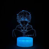 Anime Tokyo Ghoul 3d Lamp Juuzou Suzuya for Bedroom Decor Nightlight Cool Birthday Gift Tokyo Ghoul Led Night Light Ken Kaneki