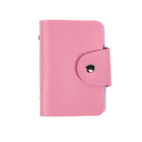 Women Men Business Pocket PU Leather ID Credit Card Holder Wallet