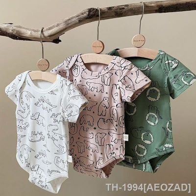 ﹍ Roupas de bebê Macacão Recém-nascidos Bodysuit Infantis Menina Menino Babies Dos Desenhos Animados Bebê Meninas Traje