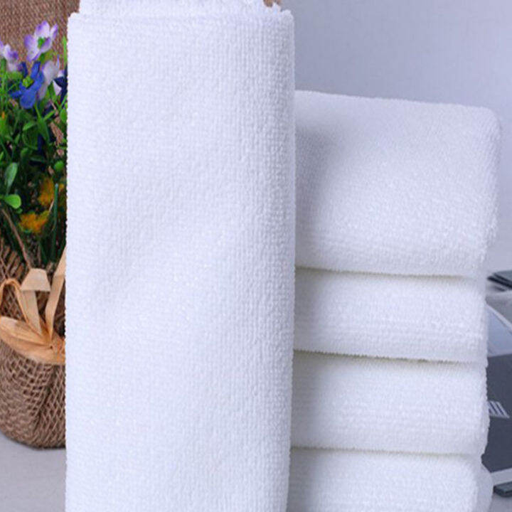 【Greenwind】 1pc White Cotton Bath Towel Beauty Sheet Foot Massage Sauna