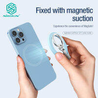 Nillkin SnapGrip Magnetic Ring Holde สำหรับ iPhone 13 14 Pro Max โทรศัพท์แหวนแสงพร้อมขาตั้งสำหรับ iPhone 14 Plus